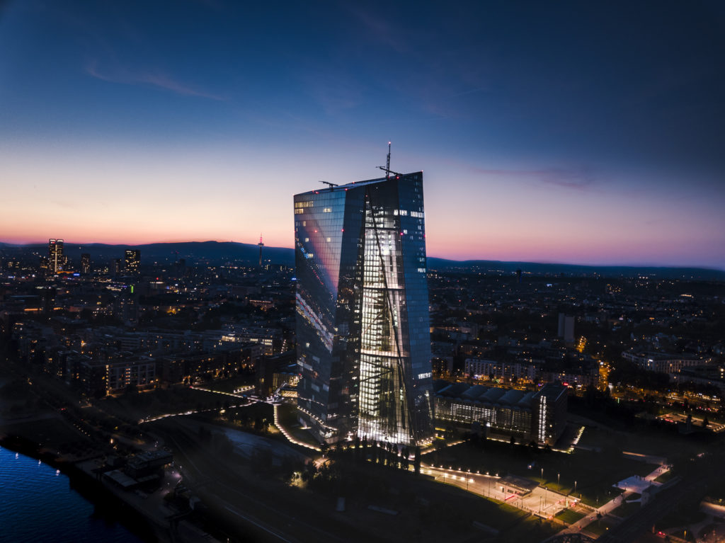 Droneshot ECB Frankfurt